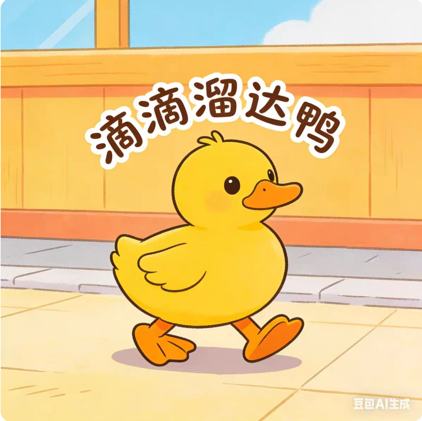 滴滴唐老鸭月卡